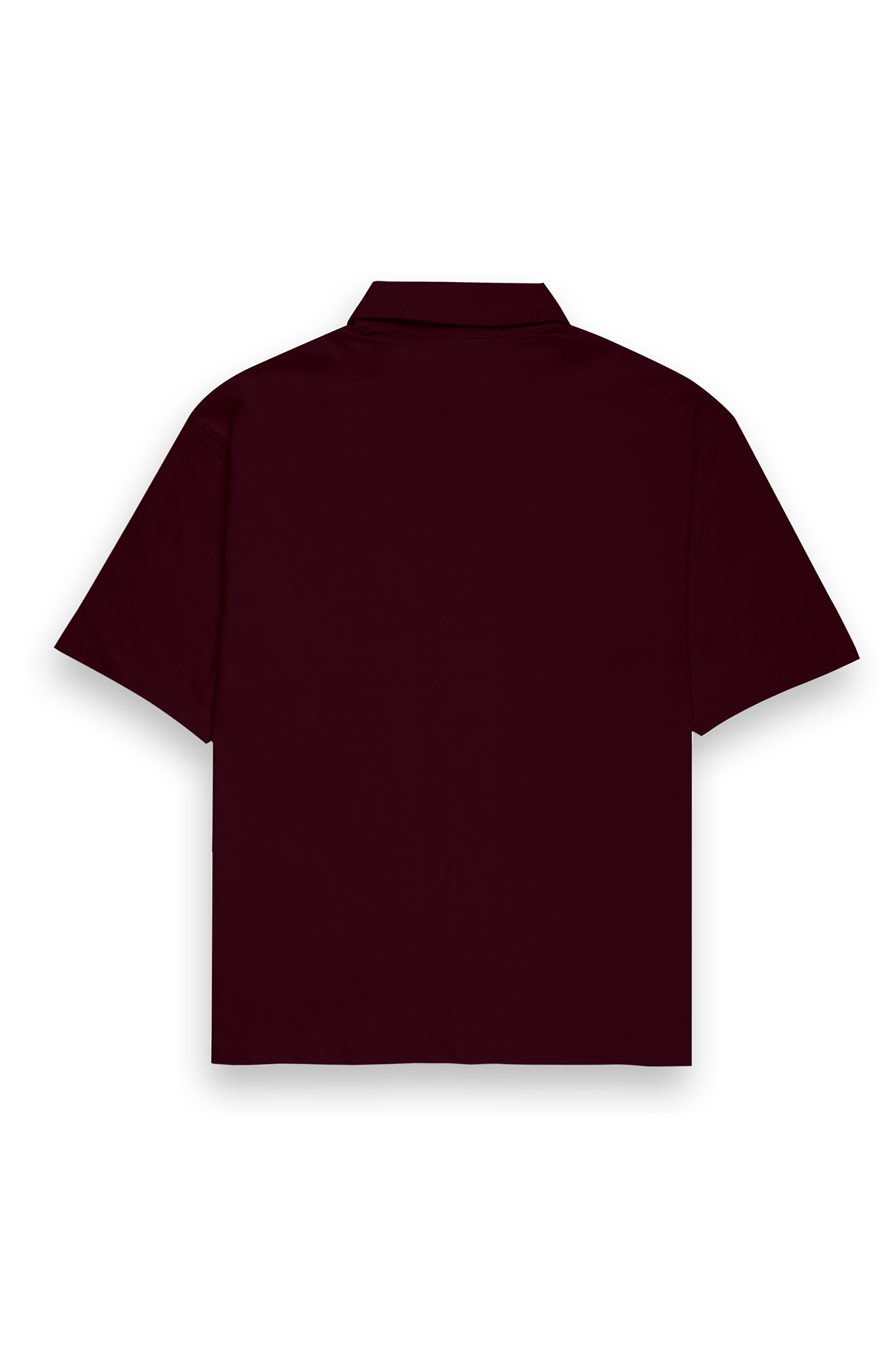 Maroon - Oversized Shirt