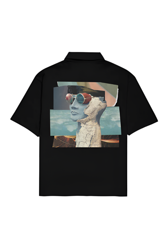 Abstract Face - Oversized Shirt