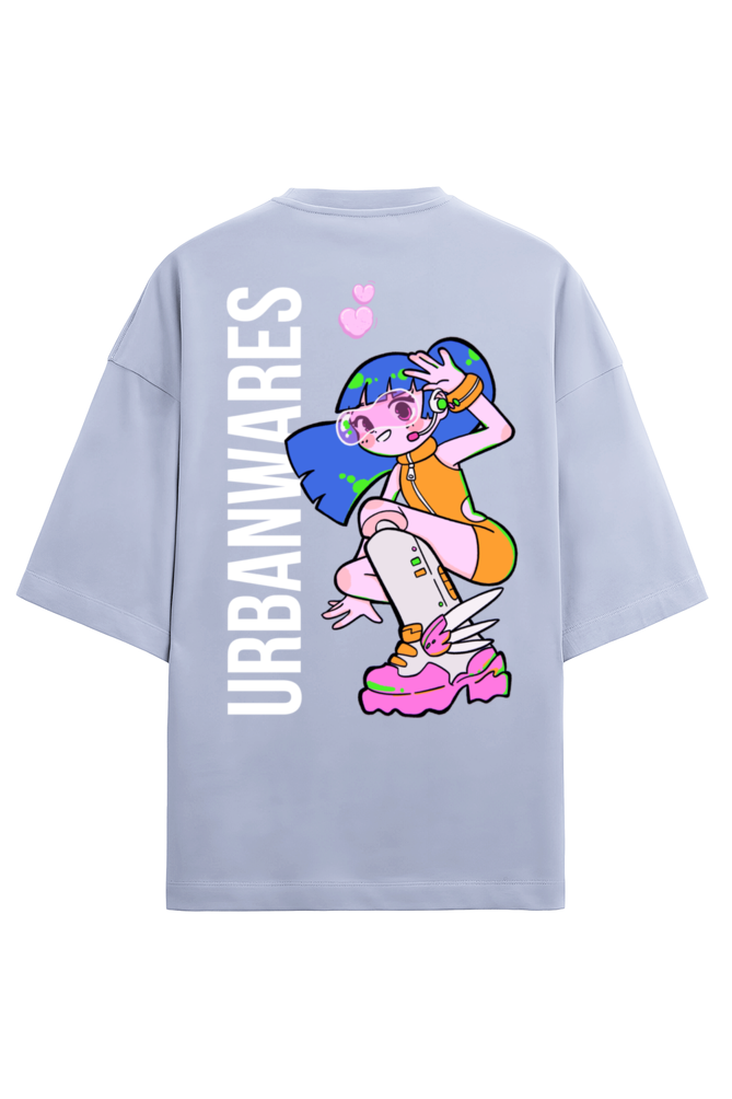 Neon Circuit - Premium Oversized T-Shirt