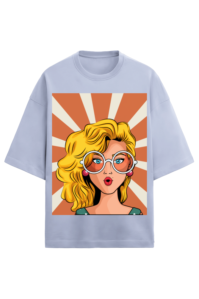Retro Surprise - Premium Oversized T-Shirt
