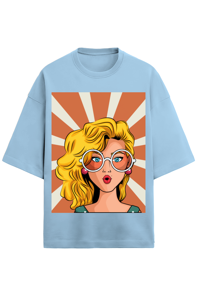 Retro Surprise - Premium Oversized T-Shirt