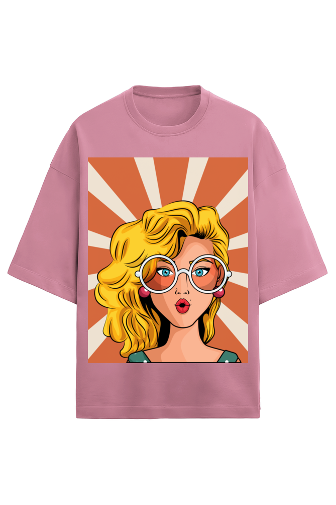 Retro Surprise - Premium Oversized T-Shirt