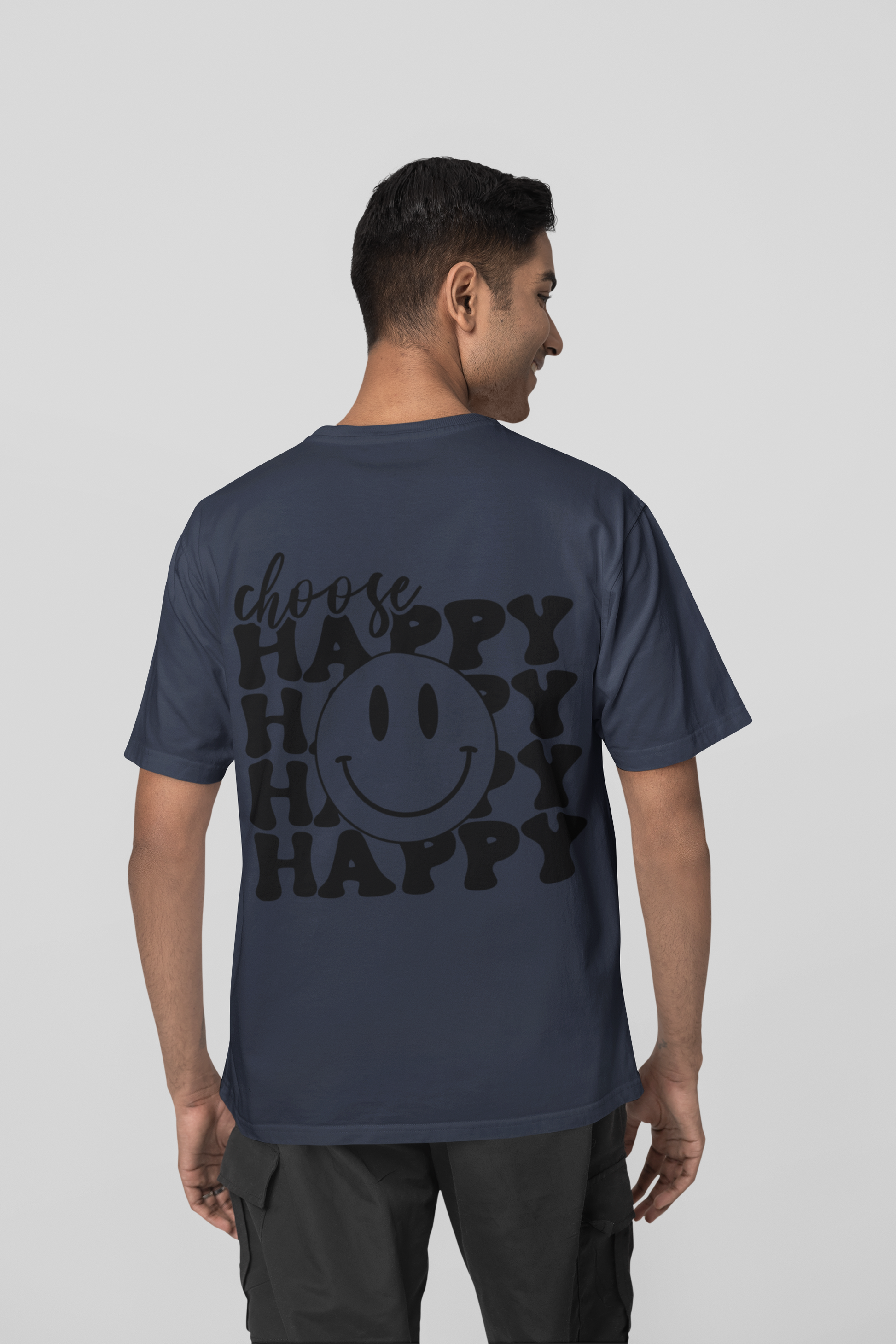 Choose Happy - Premium Oversized T-Shirt