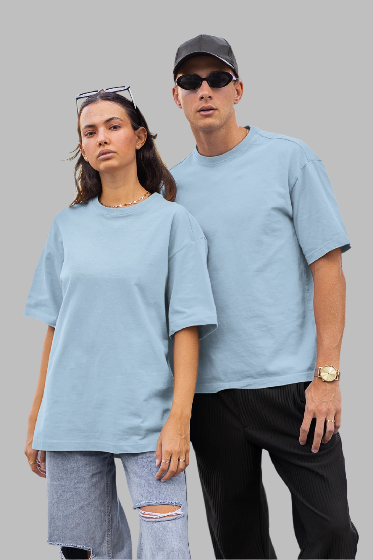 Pack of 2 & 3 - Premium Oversized T-Shirt