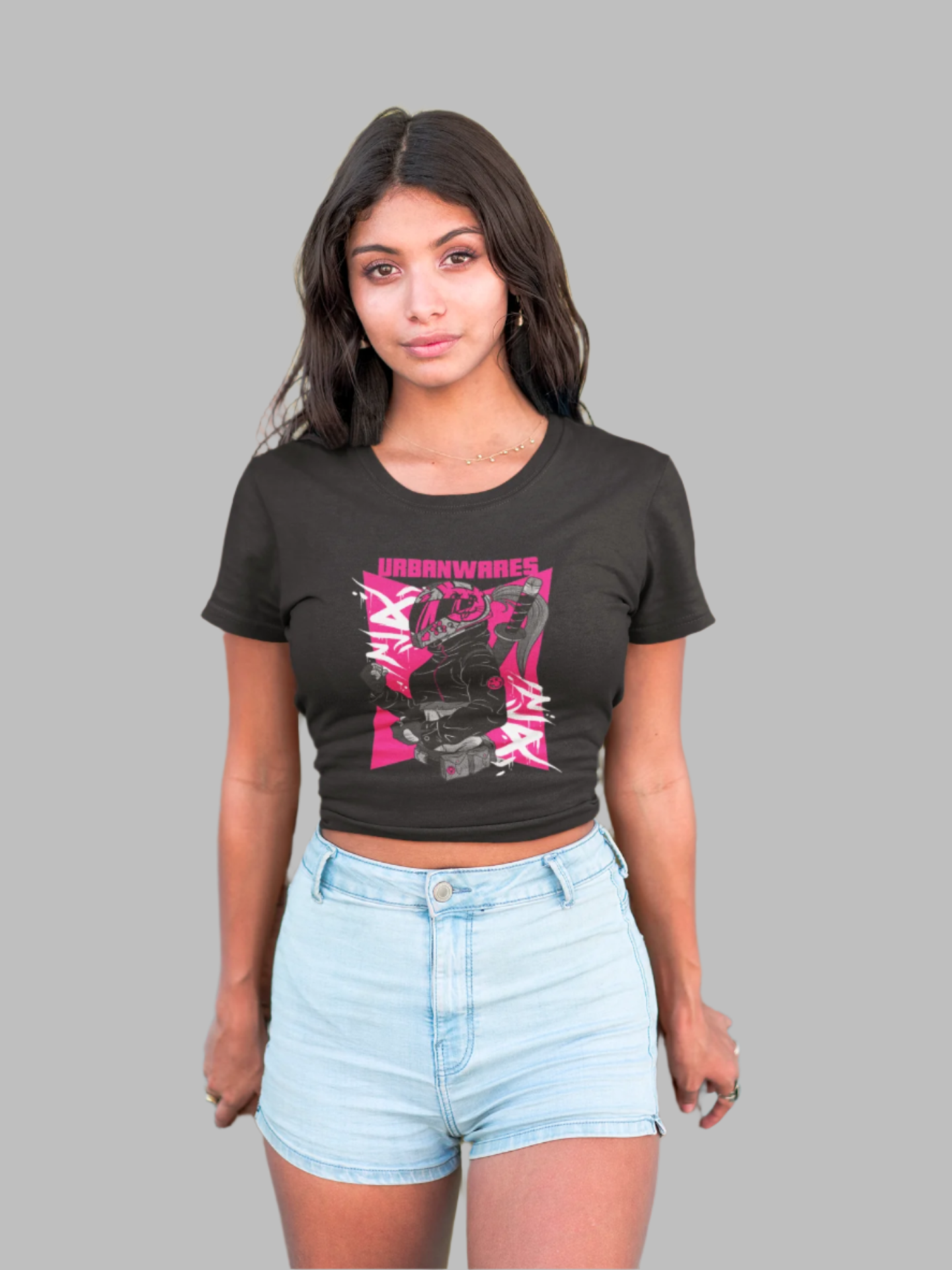Helmet Warrior - Crop Top