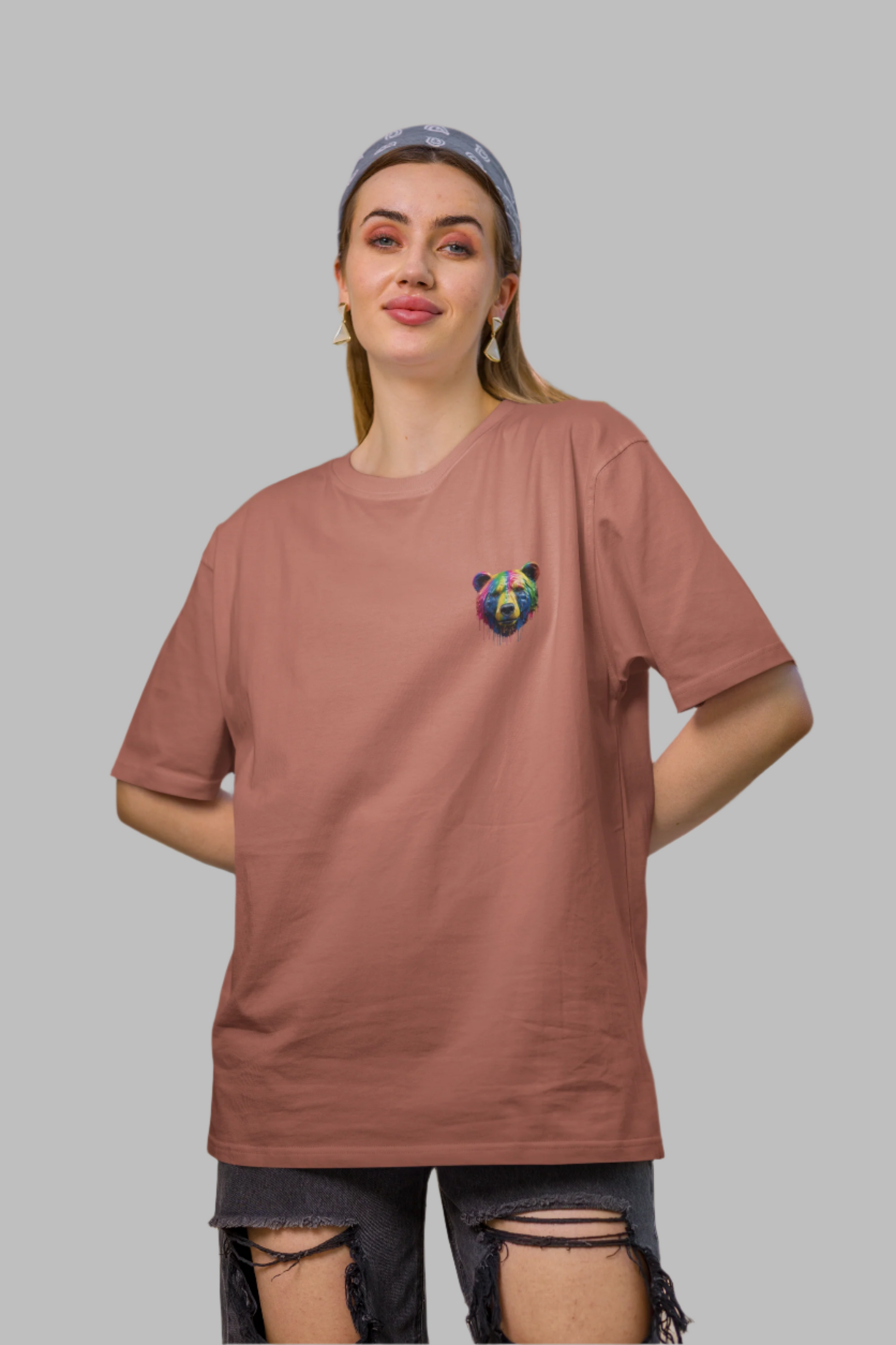 Bear - Classic Oversized T-Shirt