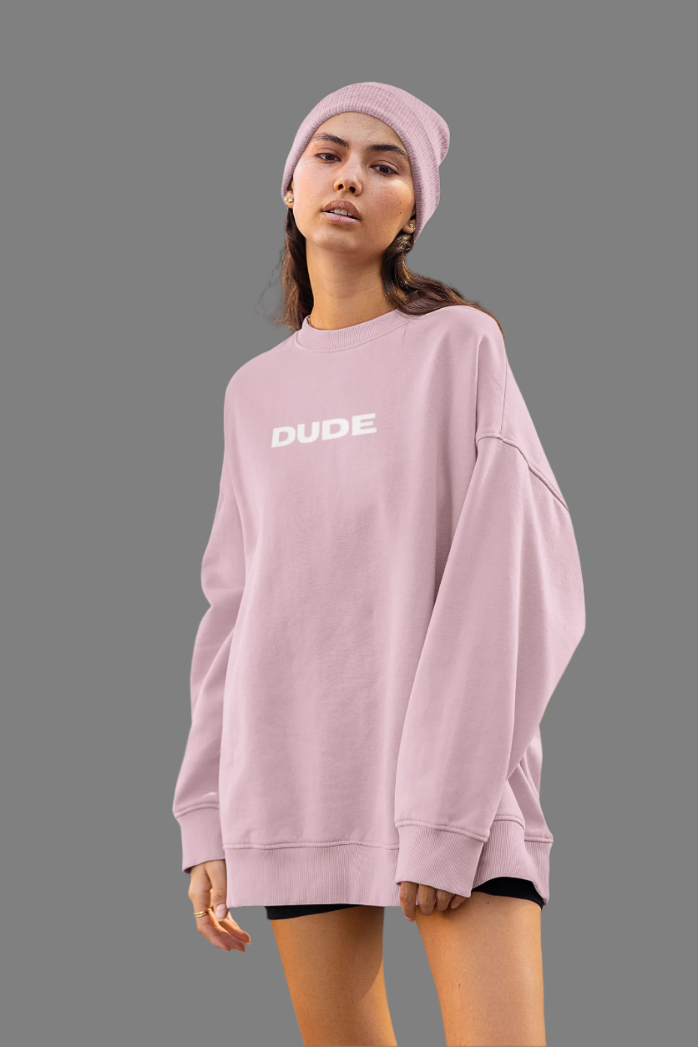 Dude - Oversized Sweatshirt