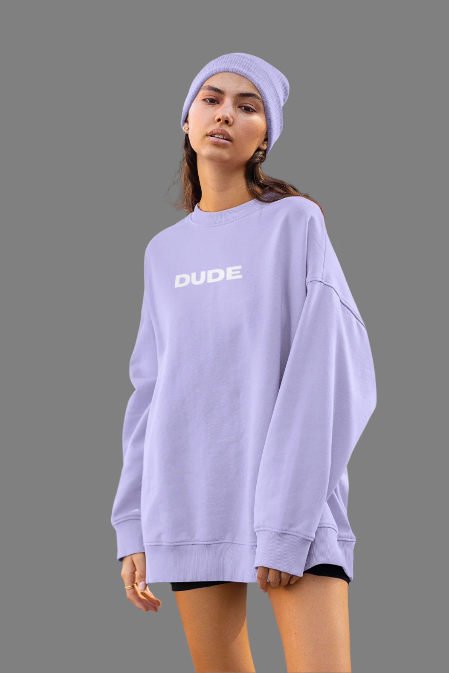 Dude - Oversized Sweatshirt