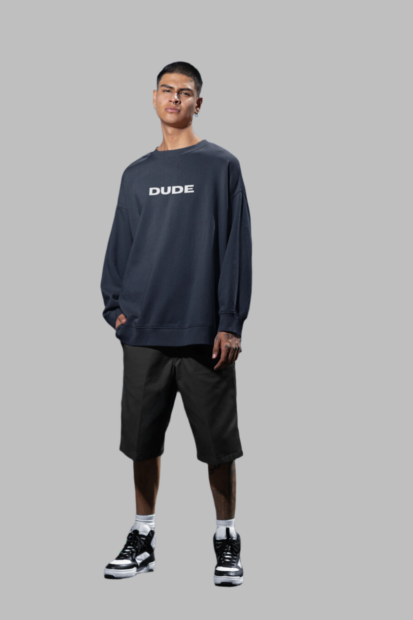 Dude - Oversized Sweatshirt
