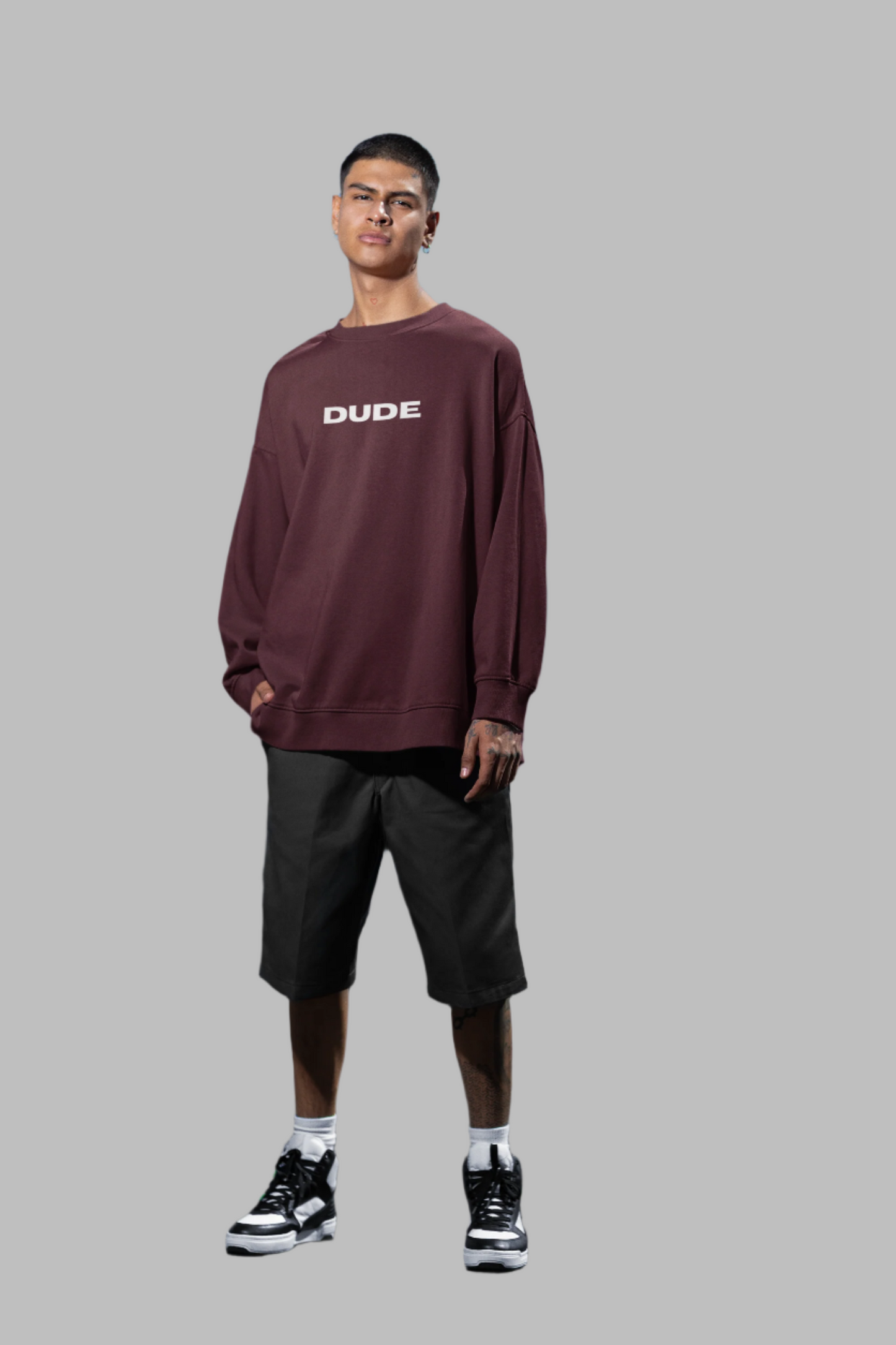 Dude - Oversized Sweatshirt