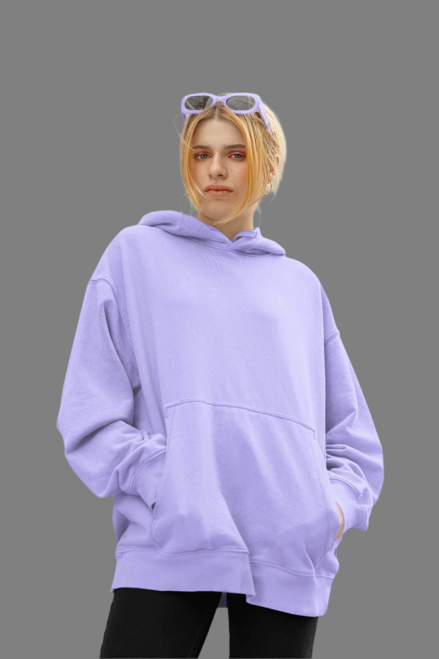 Lavender - Oversized Hoodie