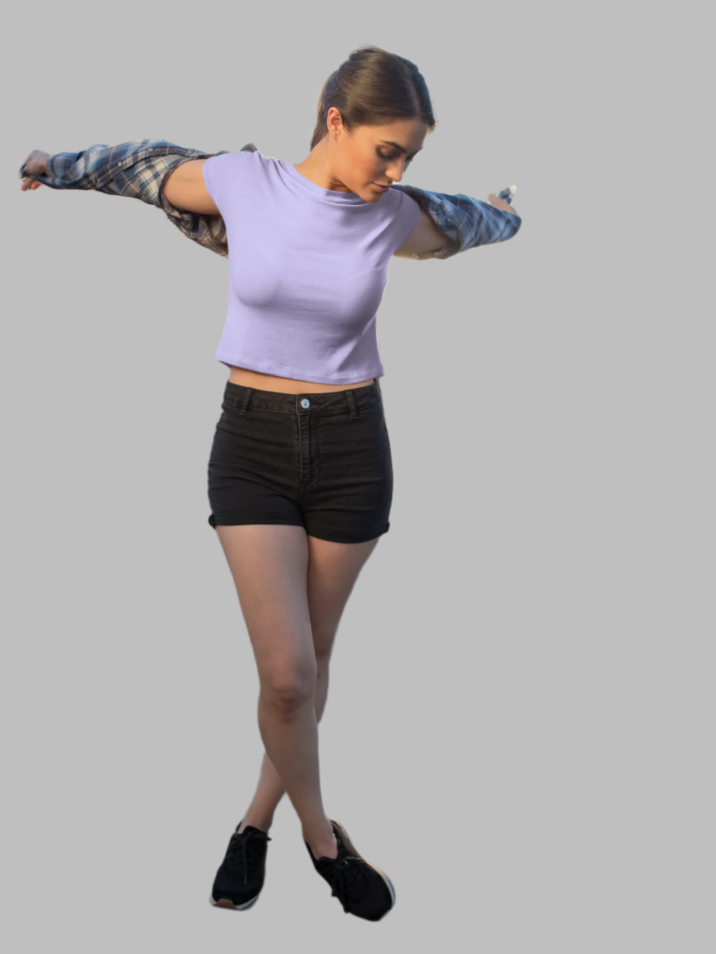 Lavender - Crop Top