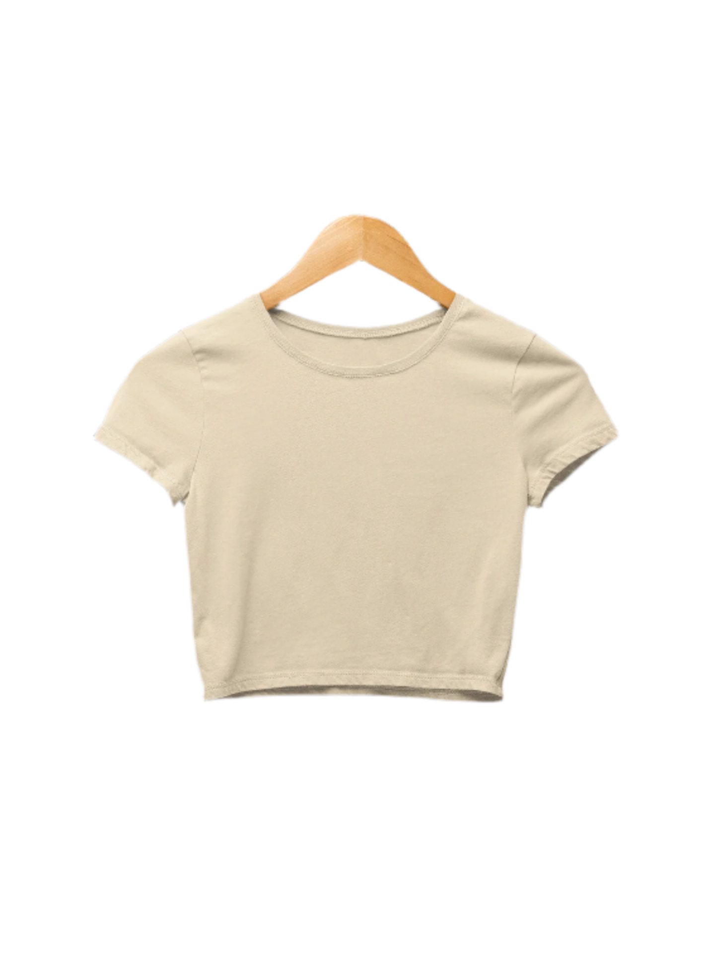 Beige - Crop Top