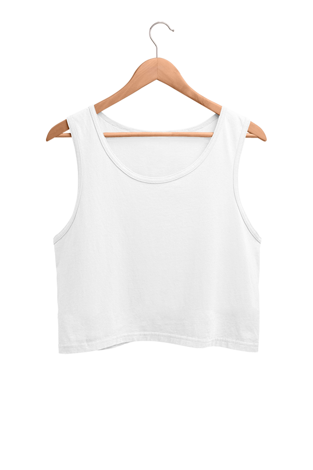 White - Crop Tank