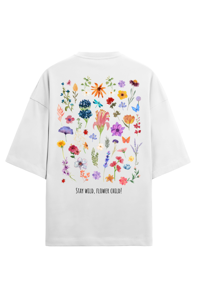 Stay Wild, Power Child - Premium Oversized T-Shirt