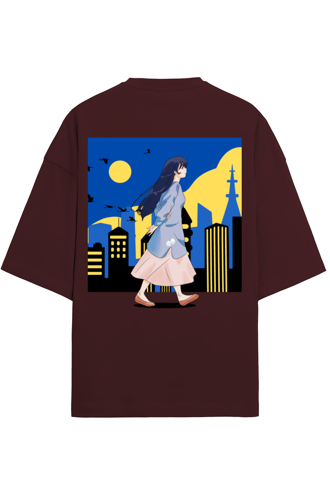 City Stroll - Premium Oversized T-Shirt