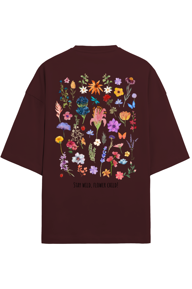 Stay Wild, Power Child - Premium Oversized T-Shirt