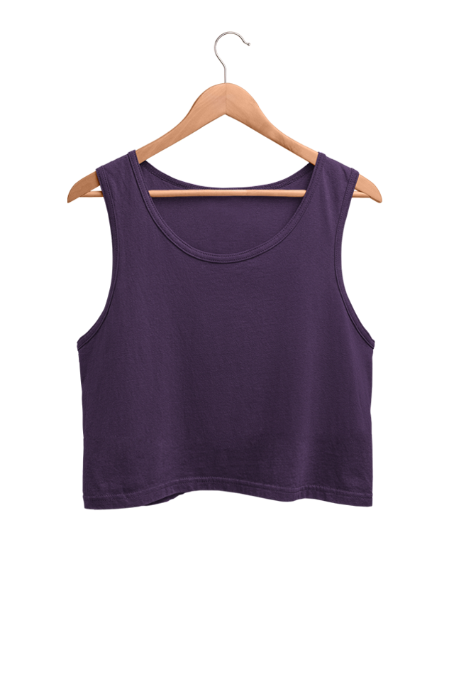 Purple - Crop Tank