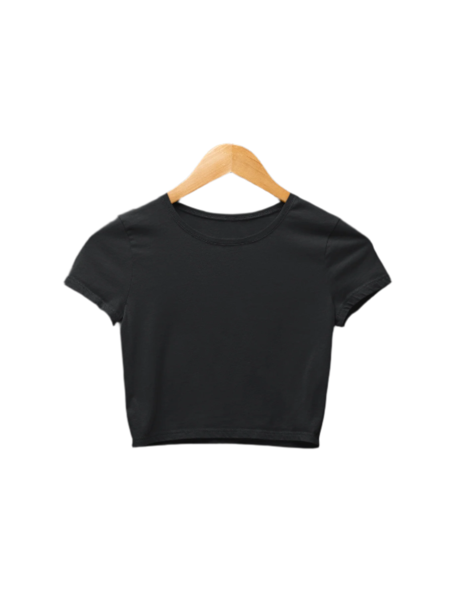 Black - Crop Top