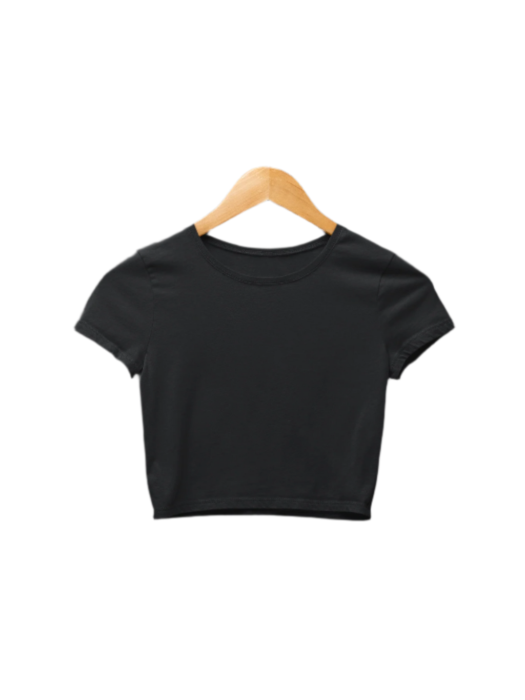Black - Crop Top