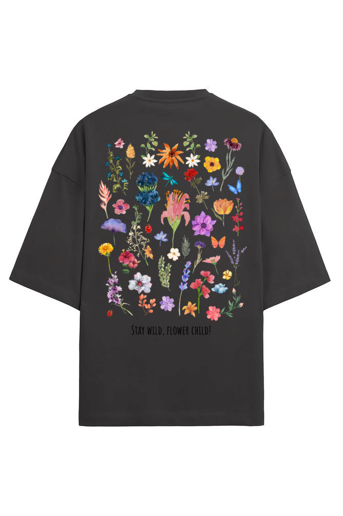 Stay Wild, Power Child - Premium Oversized T-Shirt