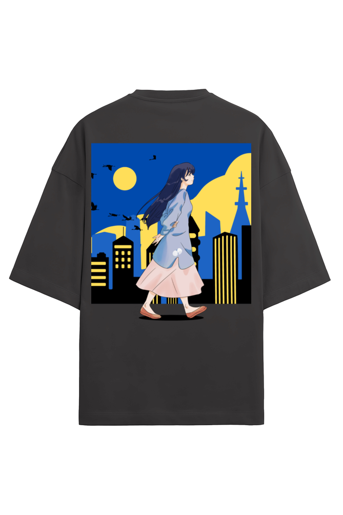 City Stroll - Premium Oversized T-Shirt