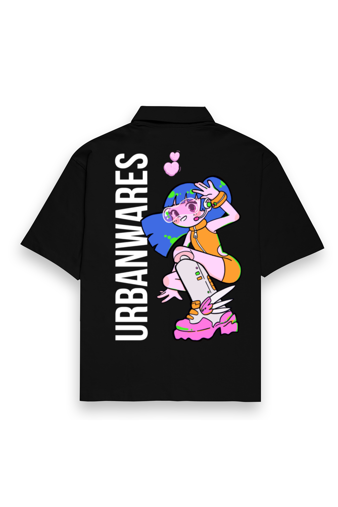 Neon Circuit - Oversized Shirt