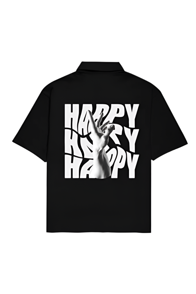 Happy - Oversized Shirt
