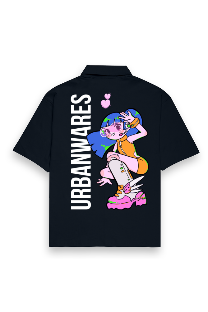 Neon Circuit - Oversized Shirt