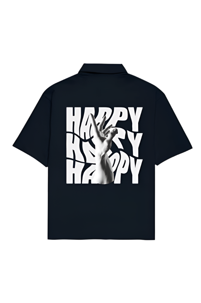 Happy - Oversized Shirt