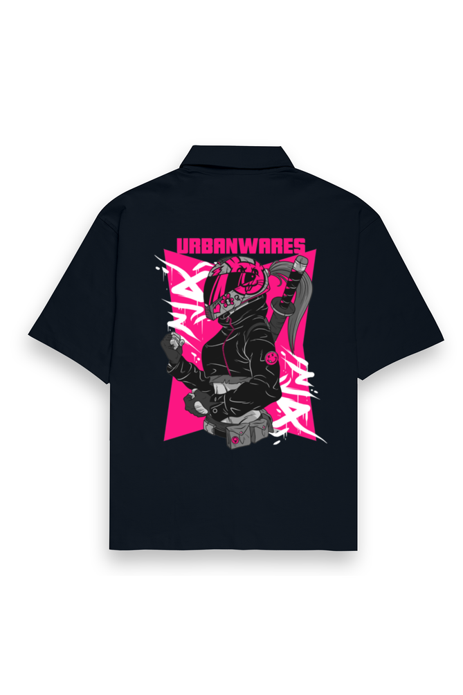 Samurai Girl - Oversized Shirt