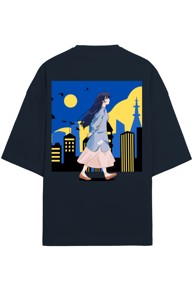 City Stroll - Premium Oversized T-Shirt