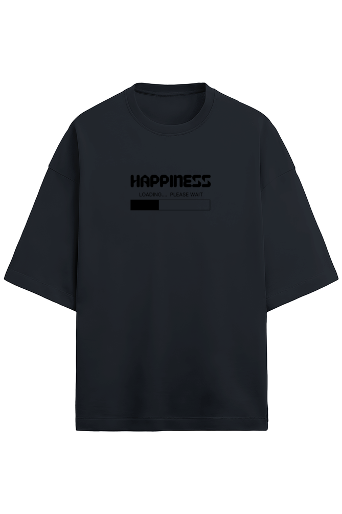 Happiness Loading... - Premium Oversized T-Shirt