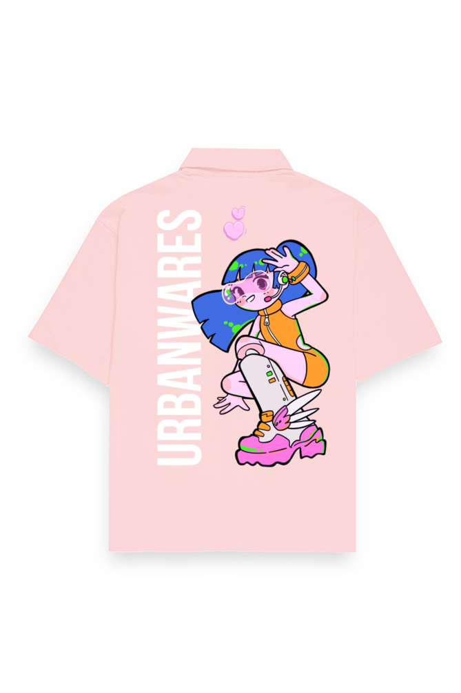 Neon Circuit - Oversized Shirt