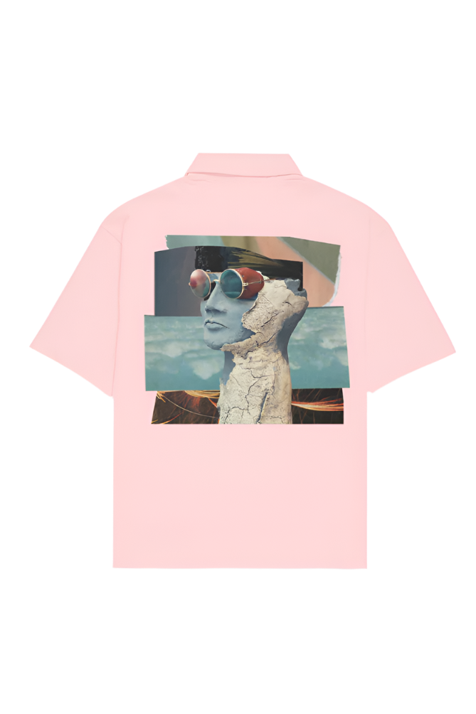 Abstract Face - Oversized Shirt