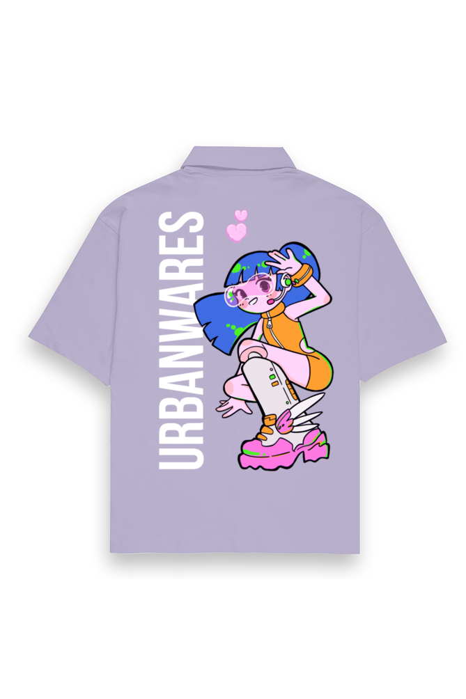 Neon Circuit - Oversized Shirt