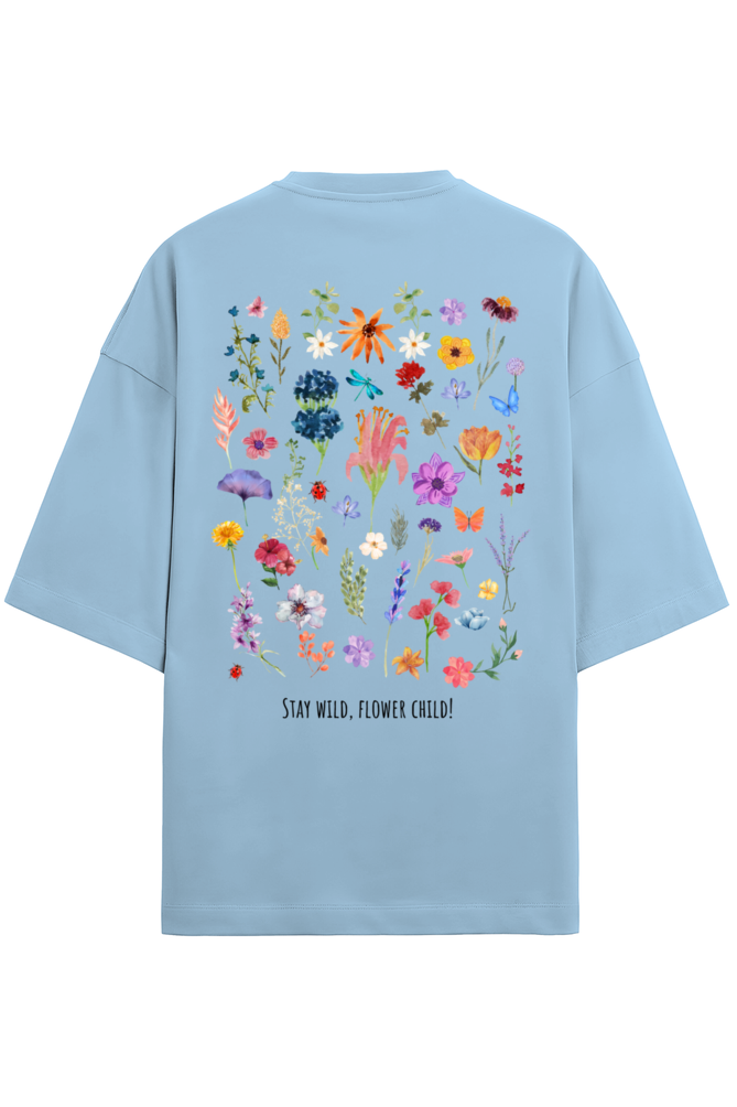 Stay Wild, Power Child - Premium Oversized T-Shirt