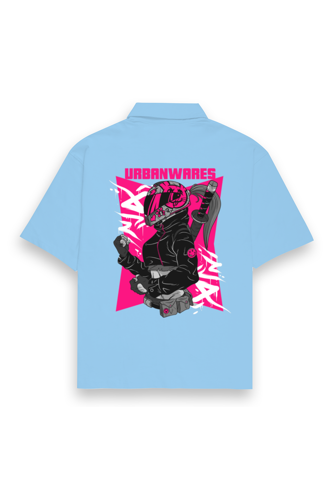 Samurai Girl - Oversized Shirt