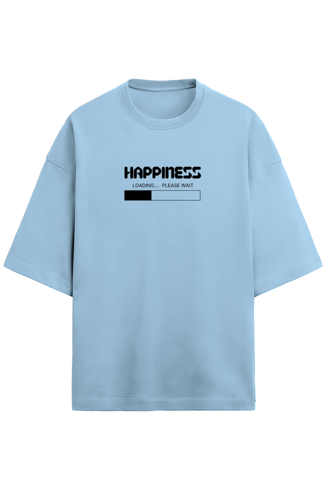Happiness Loading... - Premium Oversized T-Shirt
