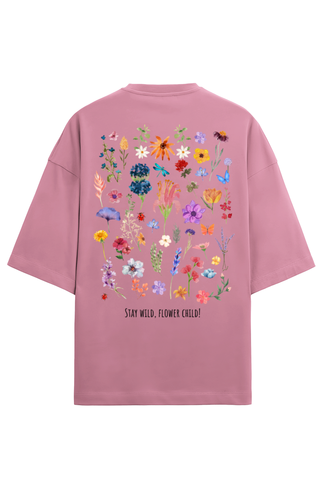 Stay Wild, Power Child - Premium Oversized T-Shirt