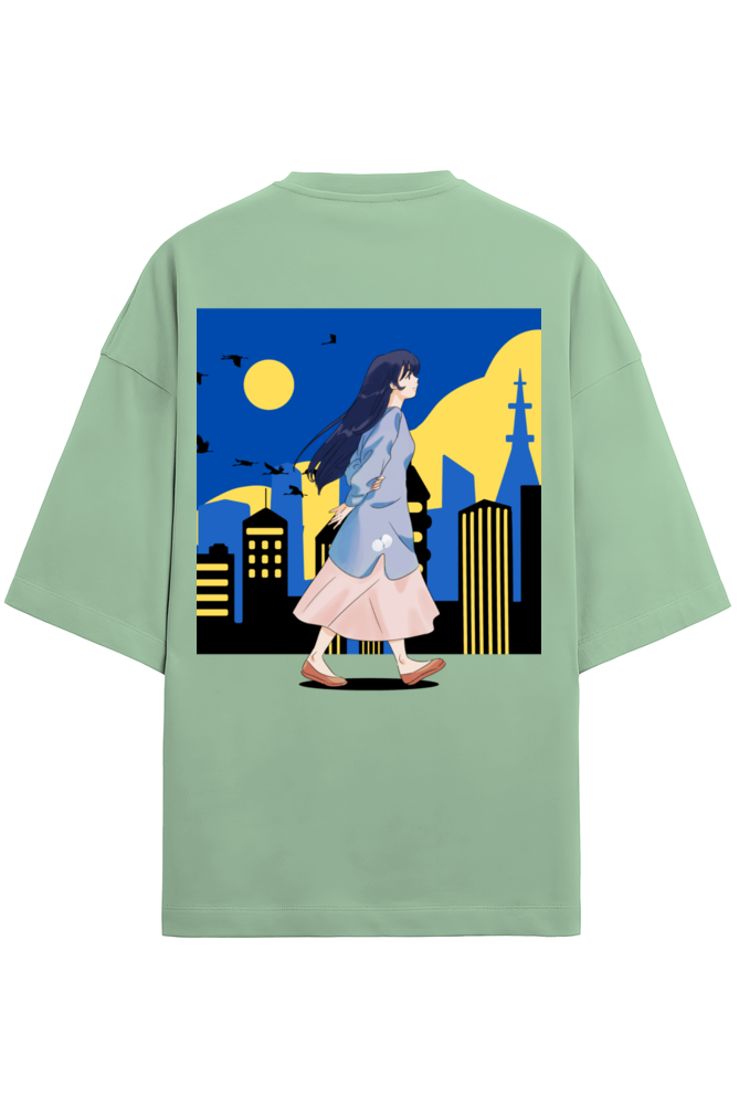 City Stroll - Premium Oversized T-Shirt