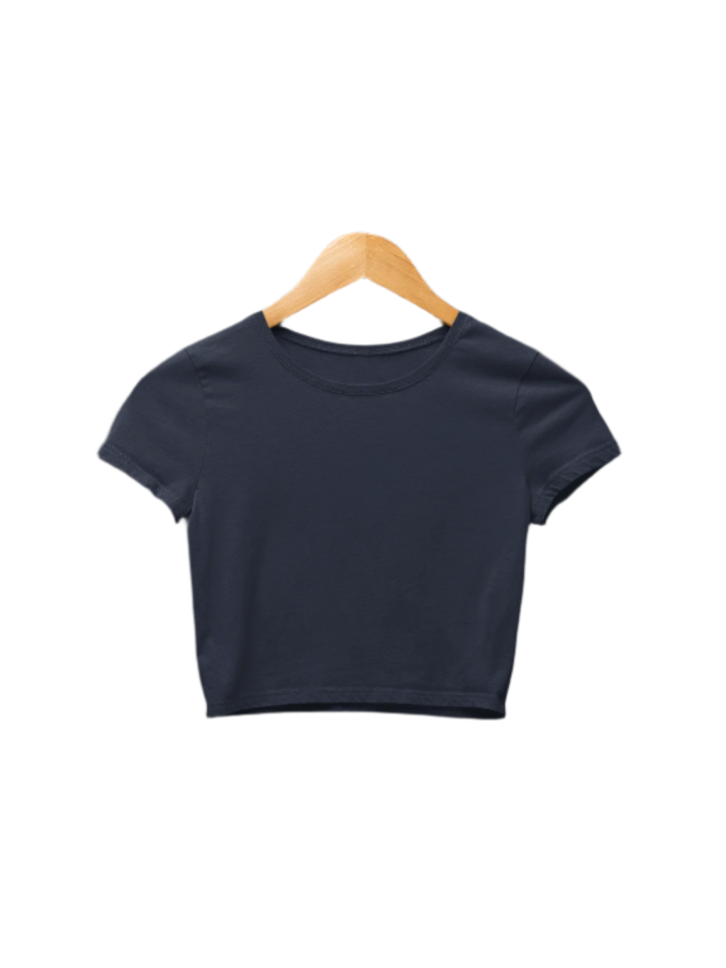 Navy Blue - Crop Top