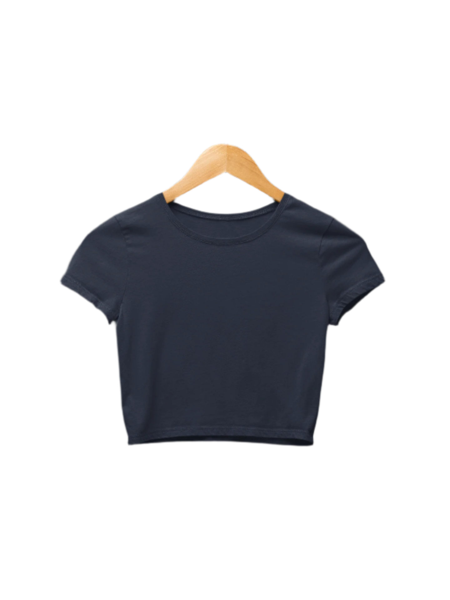 Navy Blue - Crop Top