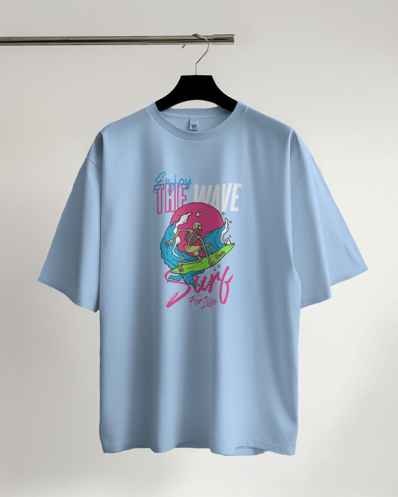 Enjoy The Wave - Classic Oversized T-Shirt