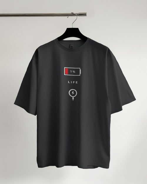 1% Life - Classic Oversized T-Shirt