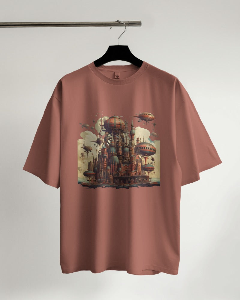 Steampunk City - Classic Oversized T-Shirt
