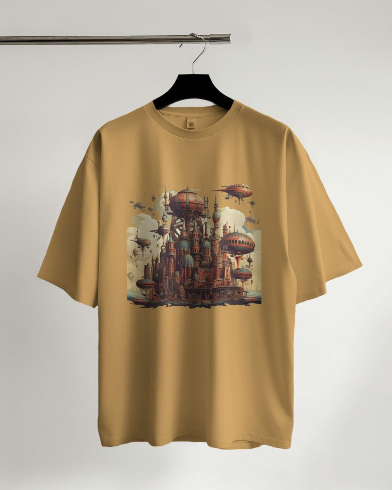 Steampunk City - Classic Oversized T-Shirt