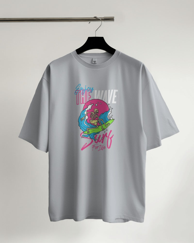 Enjoy The Wave - Classic Oversized T-Shirt