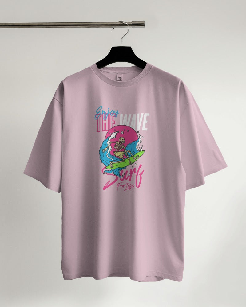 Enjoy The Wave - Classic Oversized T-Shirt