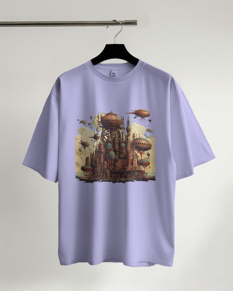 Steampunk City - Classic Oversized T-Shirt